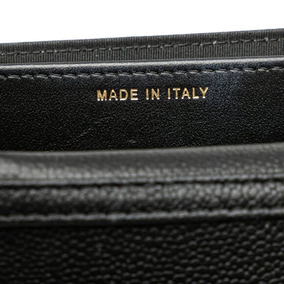 CHANEL Black Caviar Leather Logo Wallet - Picture 7 of 9